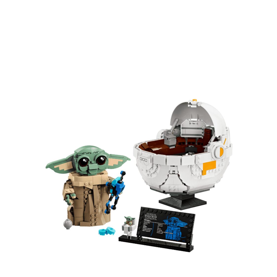 Lego Grogu™ with Hover Pram 75403