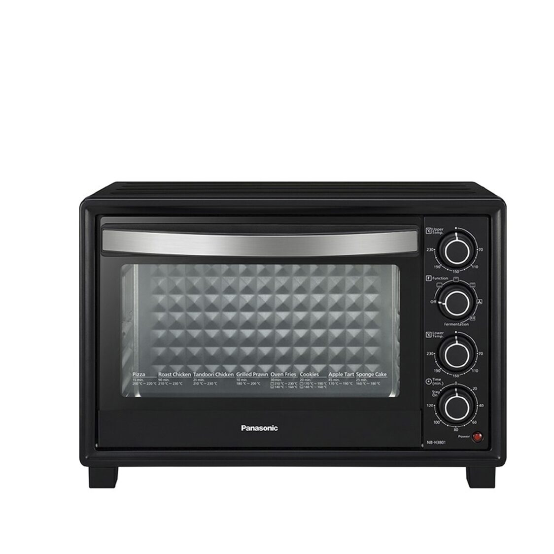 Panasonic Electric Oven With Rotisserie Fork & Convection 38L (NB-HB3801K)