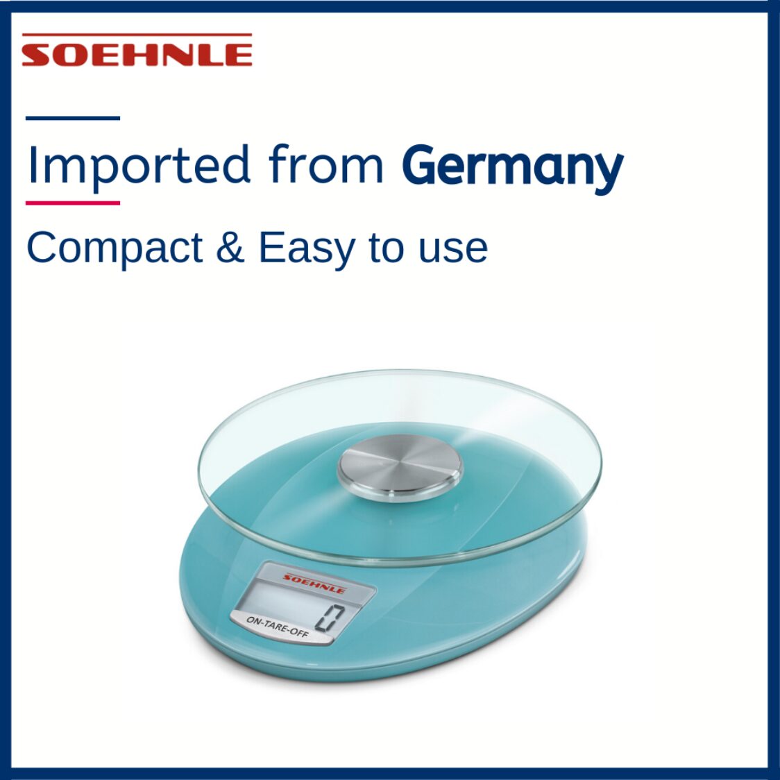Soehnle KSD Roma Sky Blue Kitchen Scale