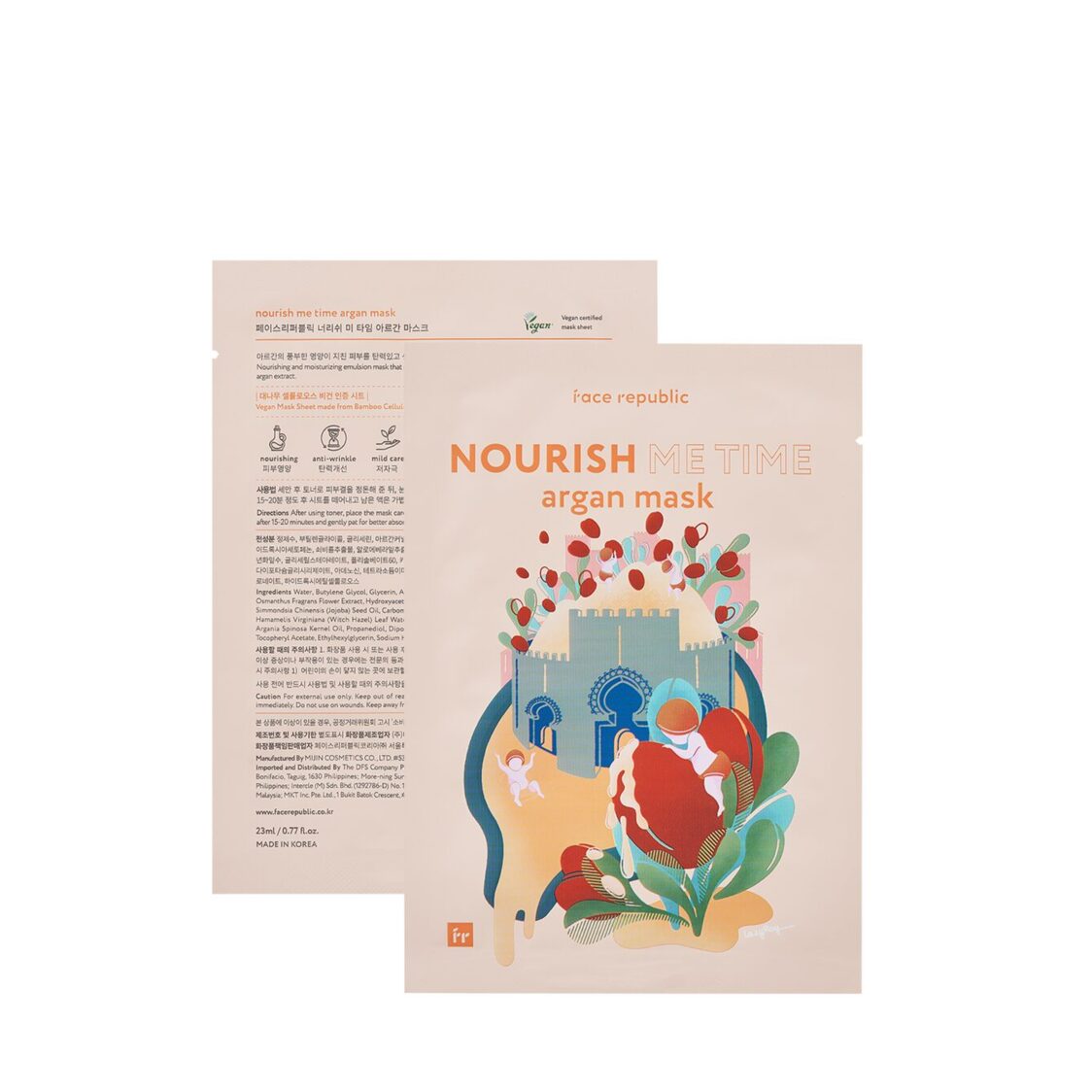 Face Republic Nourish Me Time Argan Mask 23ml