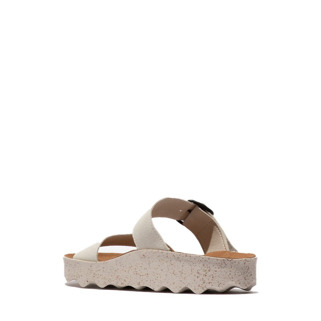 Asportugesas Coly 2Strap Eco Leather Sandal Off White