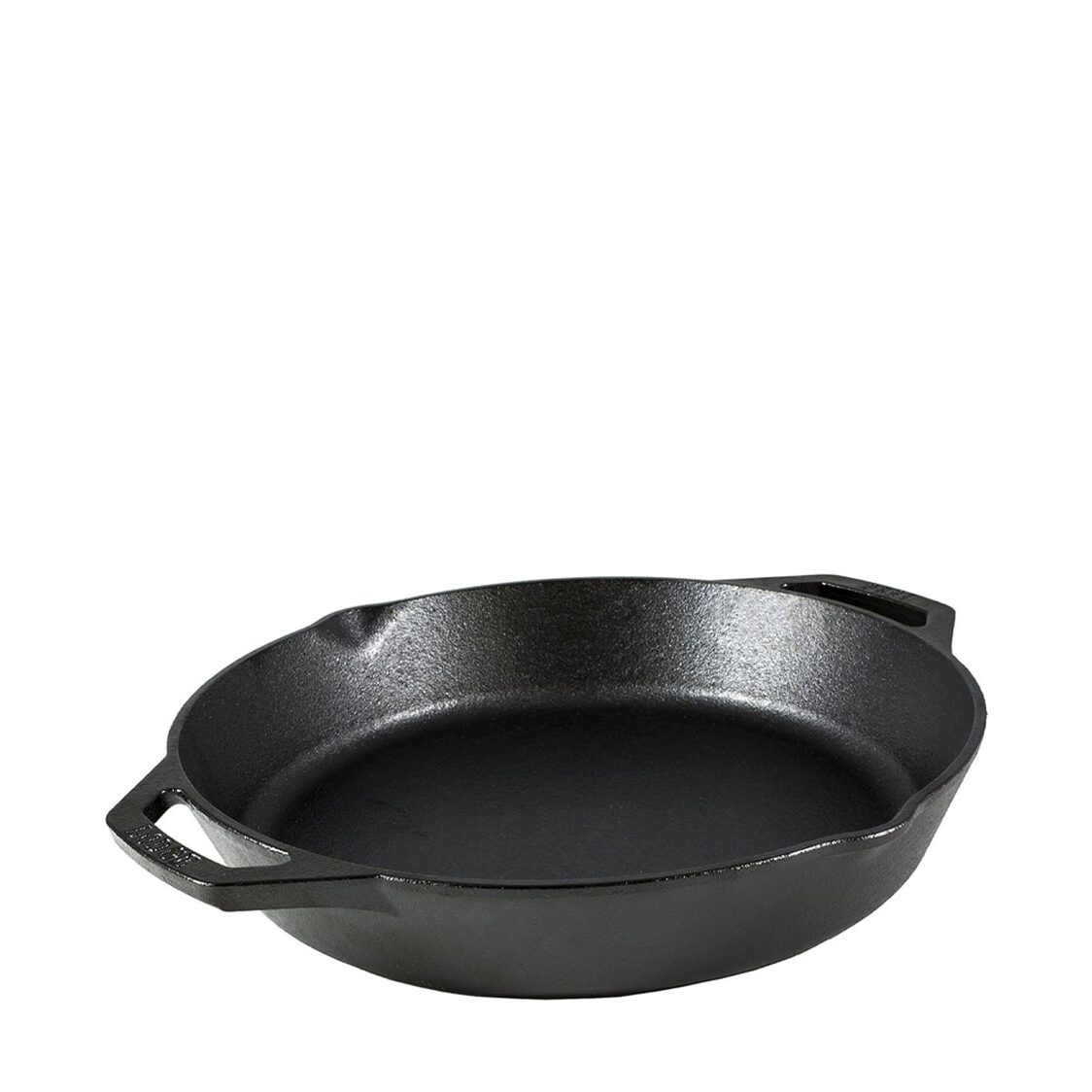 Lodge 12 Inch Seasoned Cast Iron Dual Handle Pan