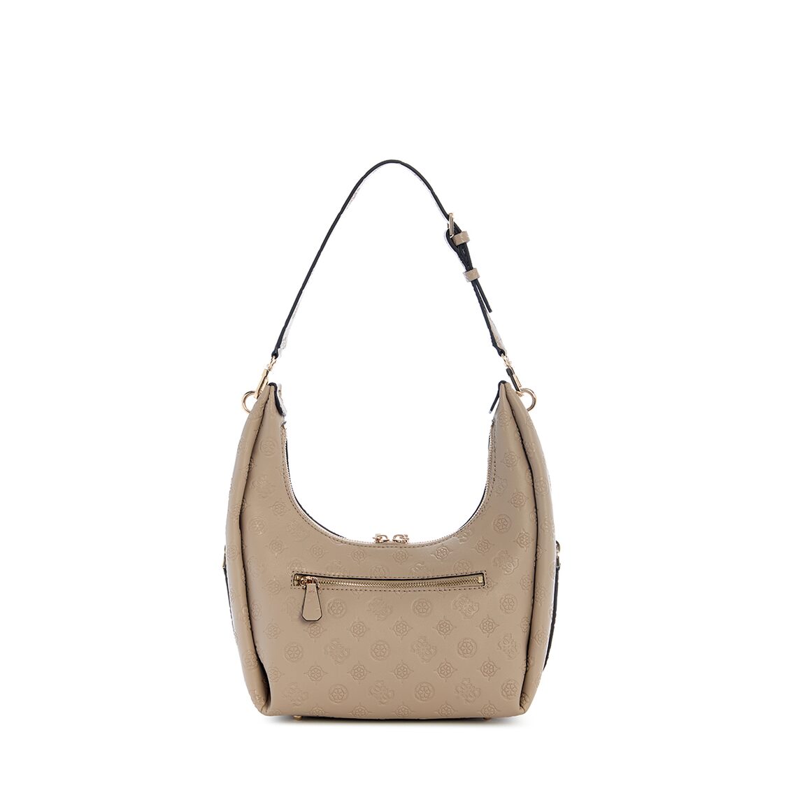 Guess Phoebe Hobo Shoulder Bag - Simply Taupe Logo