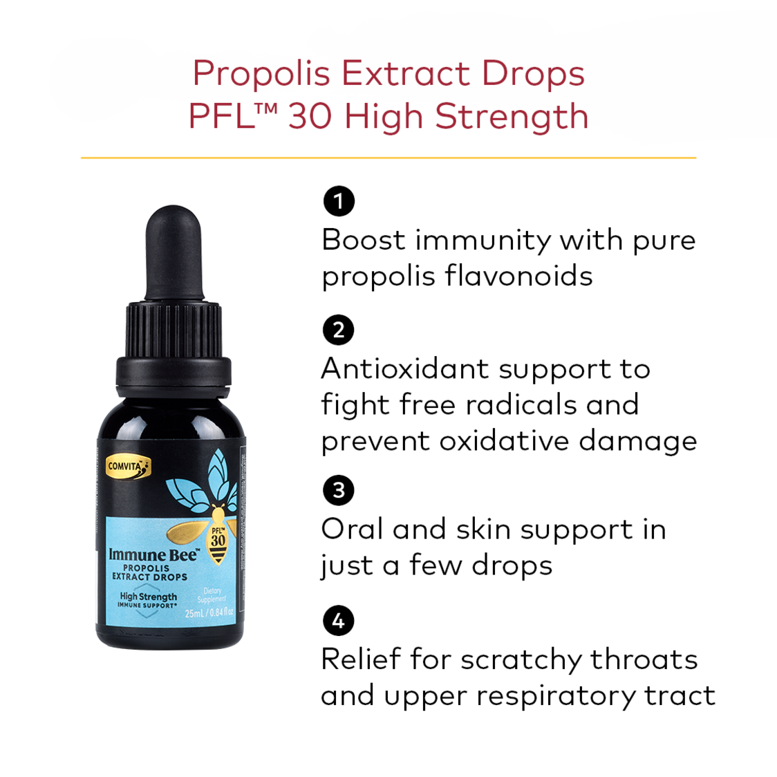 Comvita® Propolis PFL30 High Strength Extract Drops 25ml