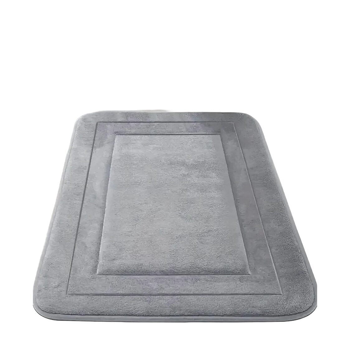 Metro Anti-slip Absorbent Memory Foam Bath mat 50*80Grey