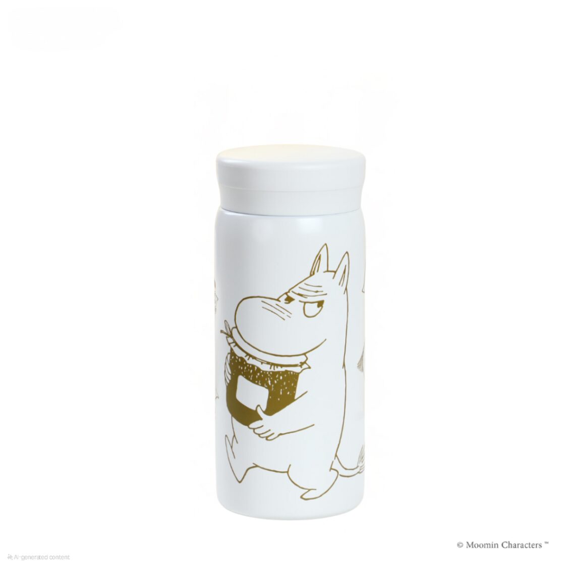 VIPO X Moomin Vacuum Cup 200ml - Angry Moomin MM37436