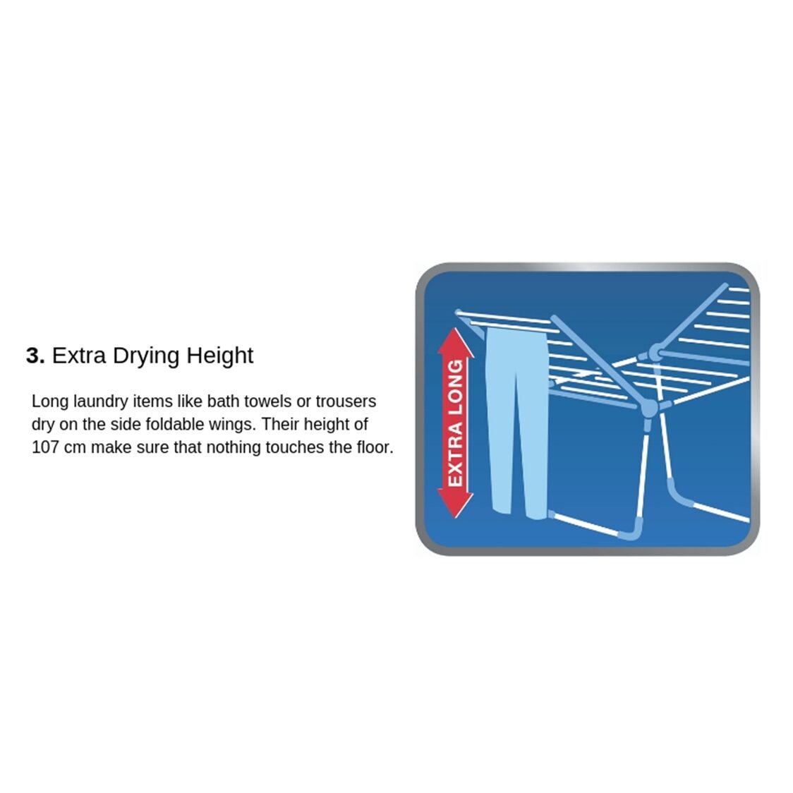 Leifheit Laundry Dryer Pegasus 160 L81701