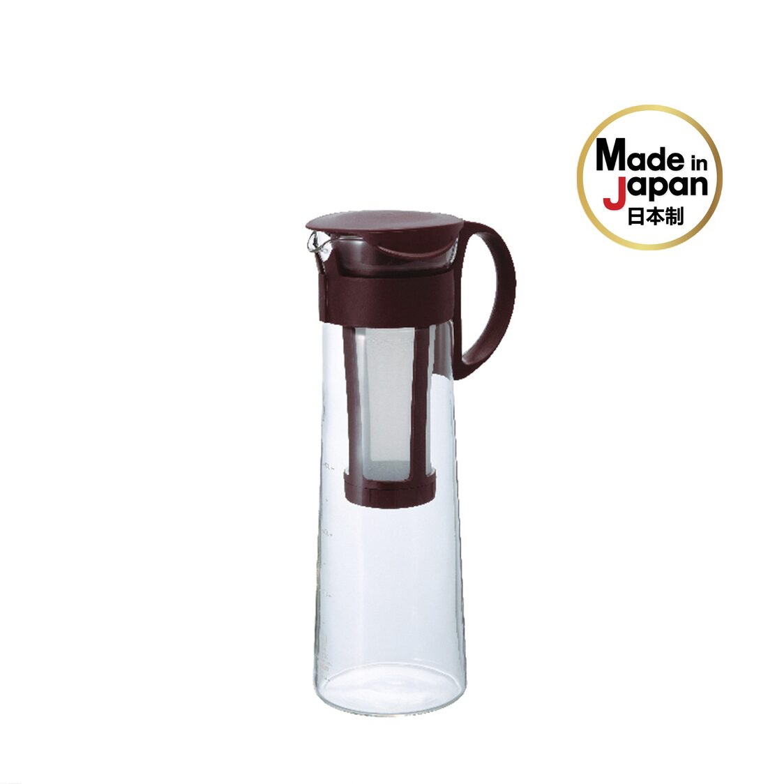 HARIO "Mizudashi" Cold Brew Coffee Pot 1000ml - Chocolate Brown (MCPN-14CBR)