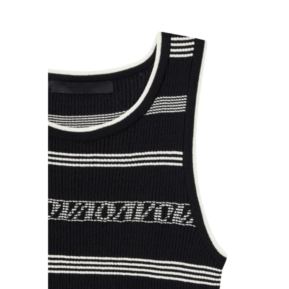 Voice Of Voices Logo Stripe Sleeveless Knit