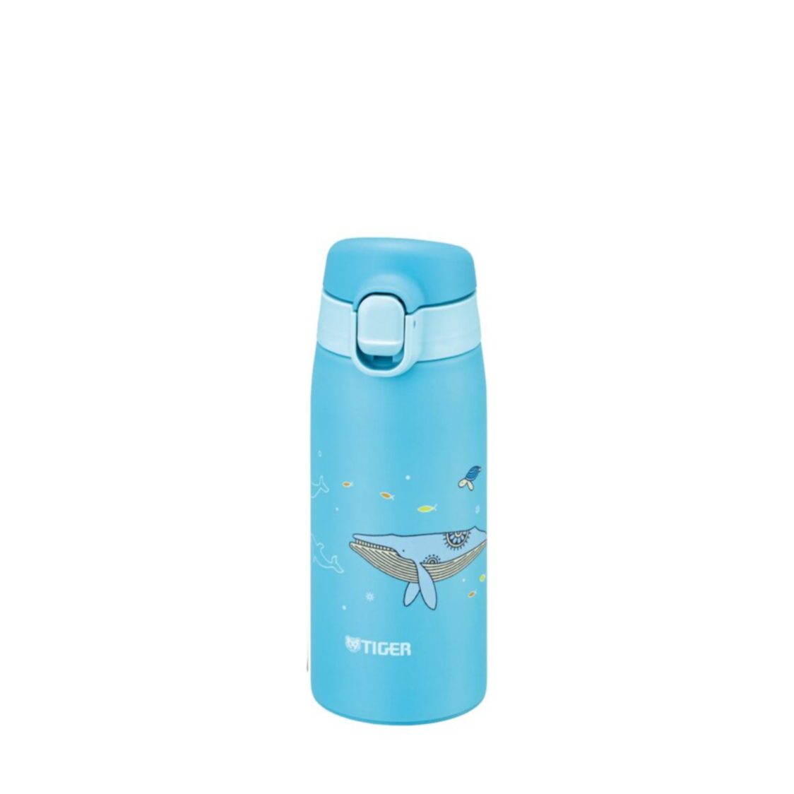 TIGER Double Stainless Steel Bottle 350ml - Whale (MCT-A035 A)
