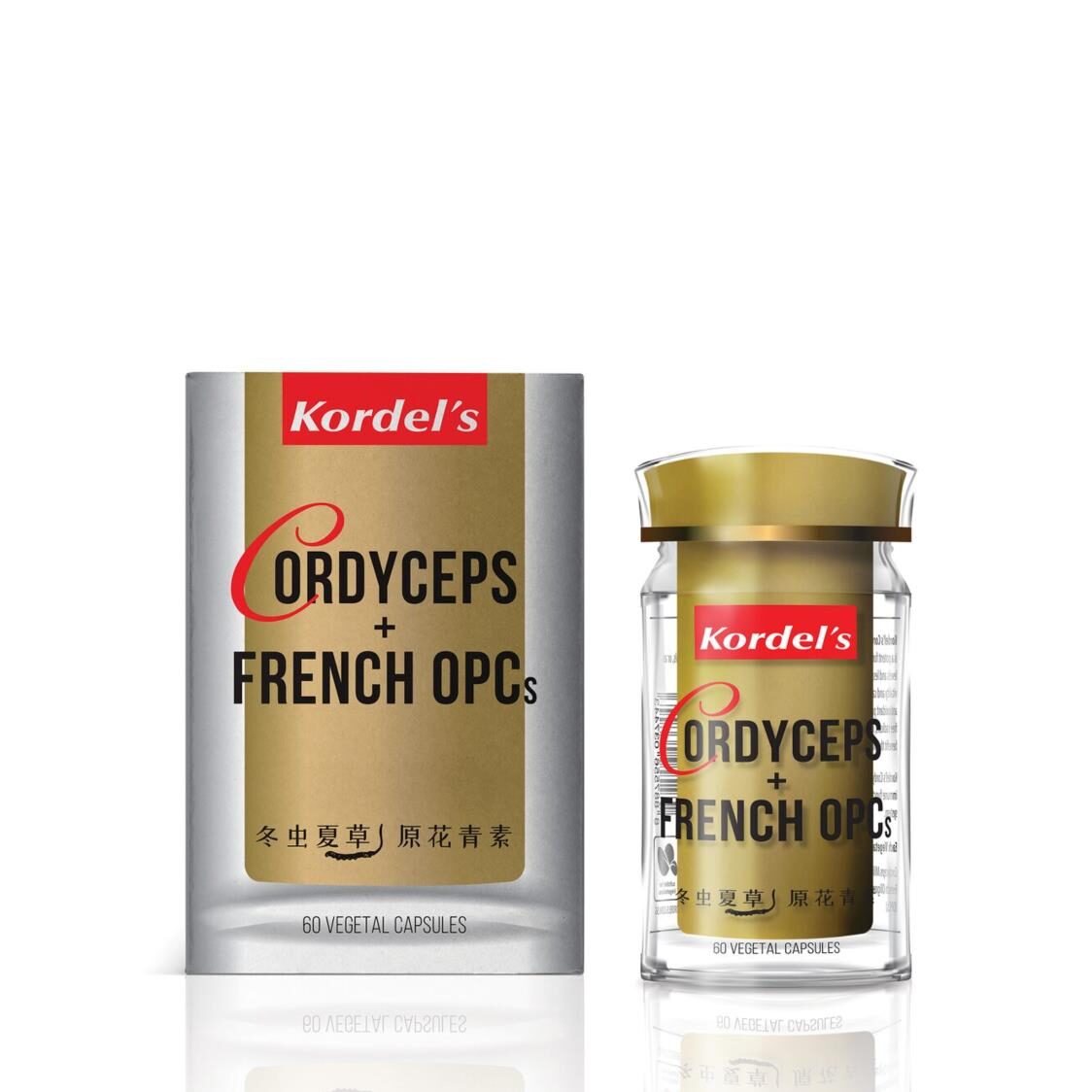 Kordel's Cordyceps + French OPCs 60's