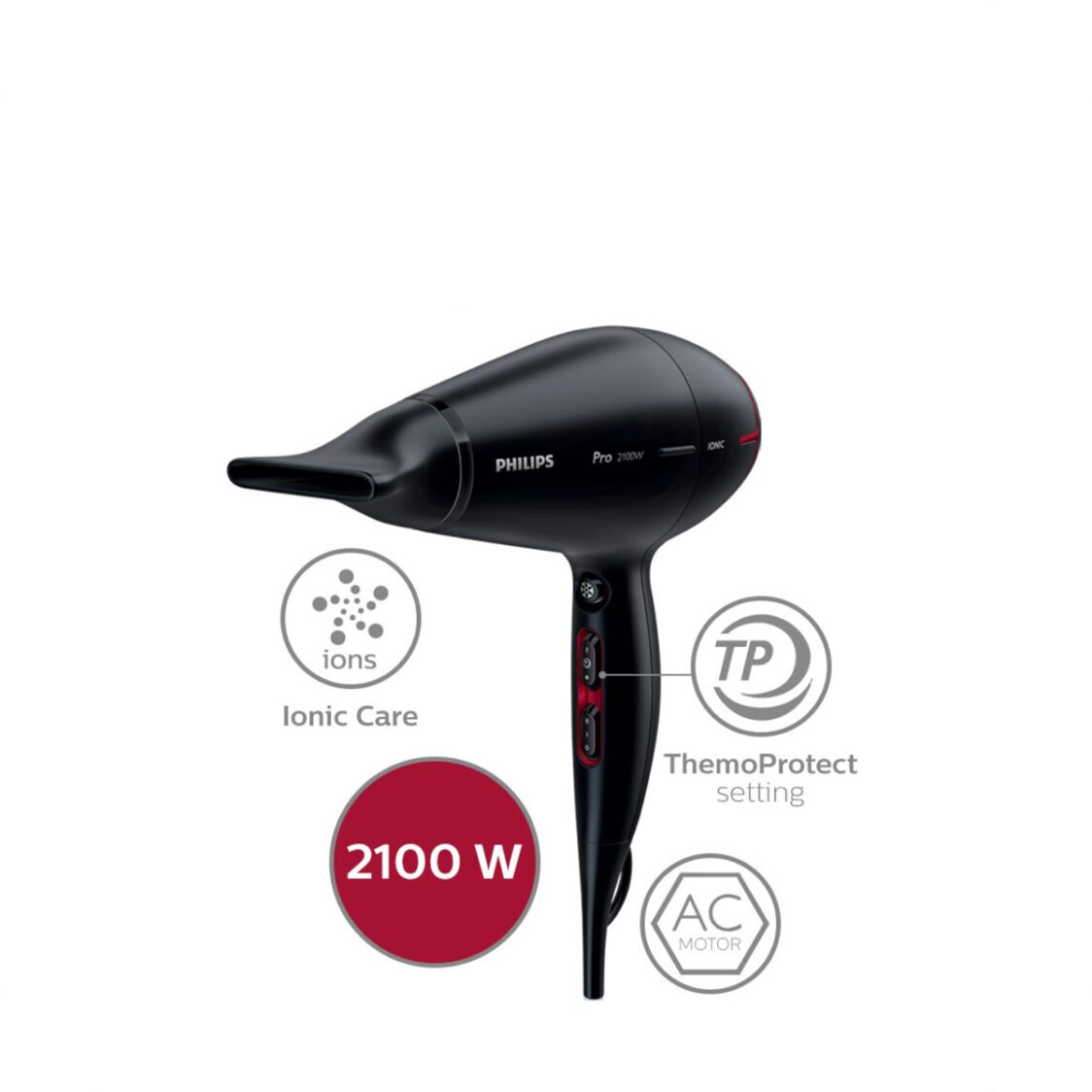 Philips Prestige Pro Hair Dryer 2100W (HPS910/03)