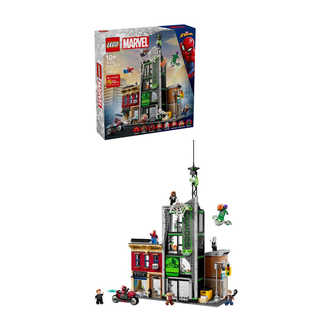 Lego Spider-Man vs. Oscorp 76324