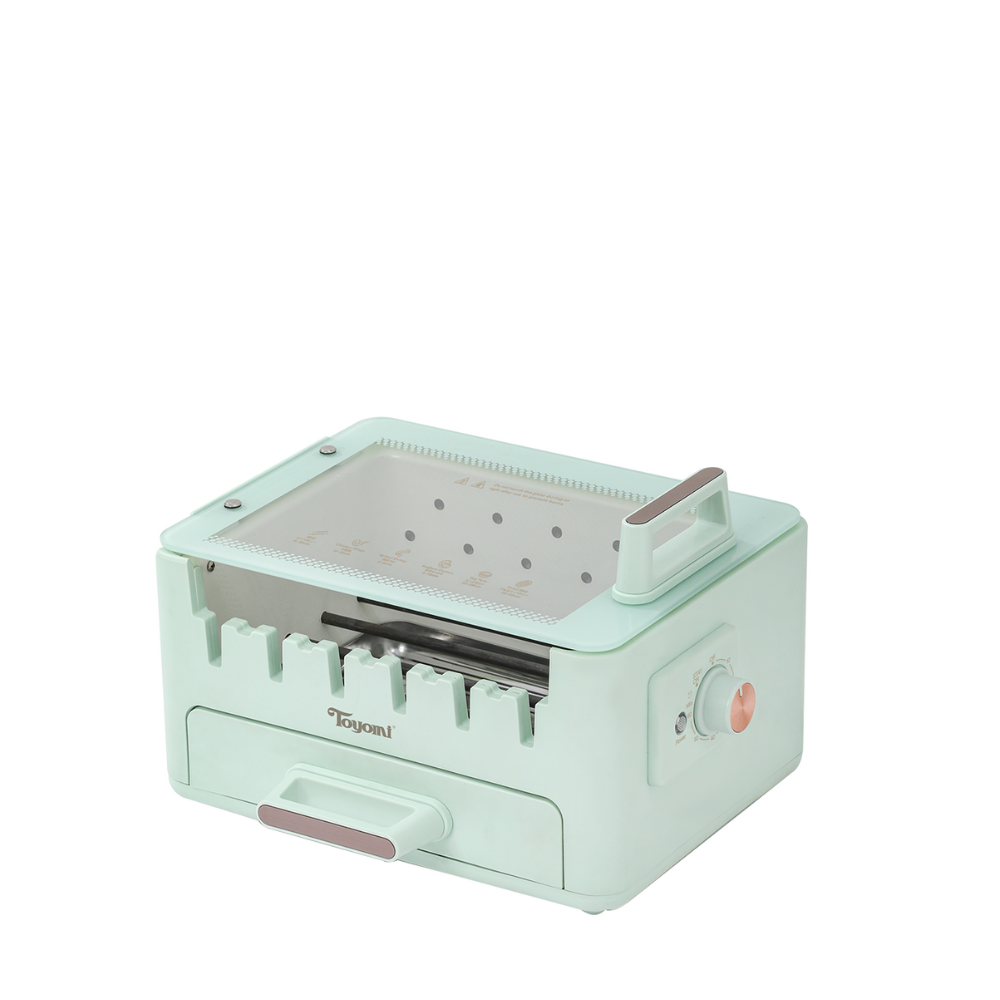 Toyomi 4-in-1 Rotating SkewerPro Grill