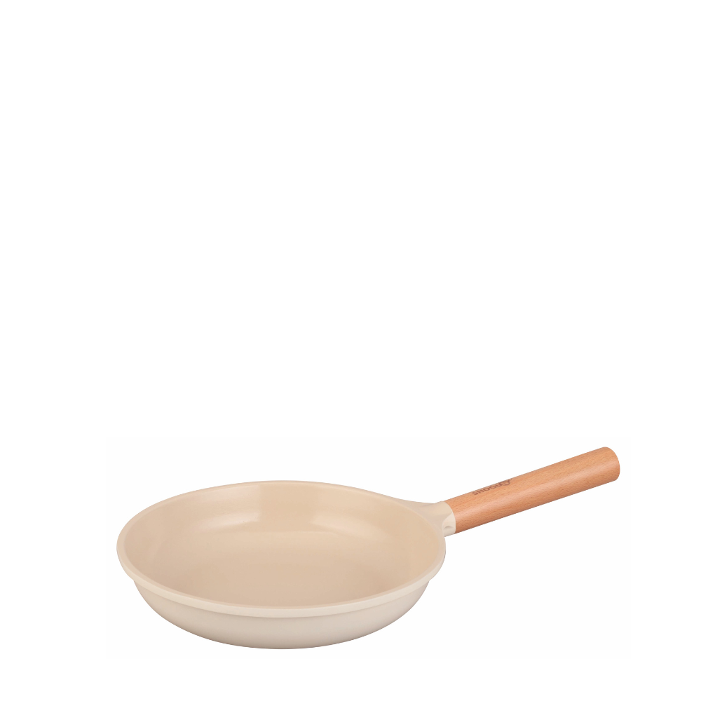 La Gourmet Shogun Ivory Ceramic 24cm Frypan LGSNIY422446