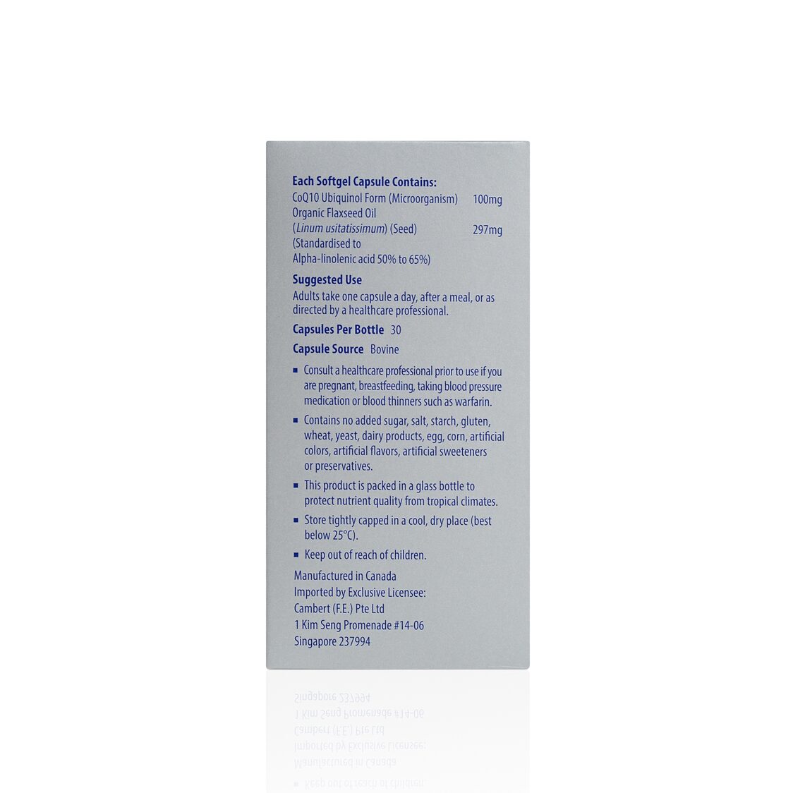 Kordel's Ubiquinol Active CoQ10 100 mg 30’s