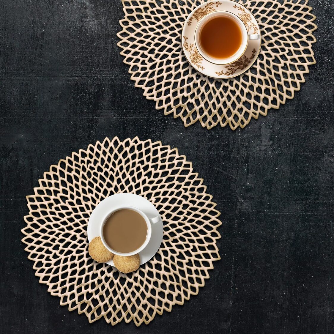 J. Rapee Scrib Placemat Gold