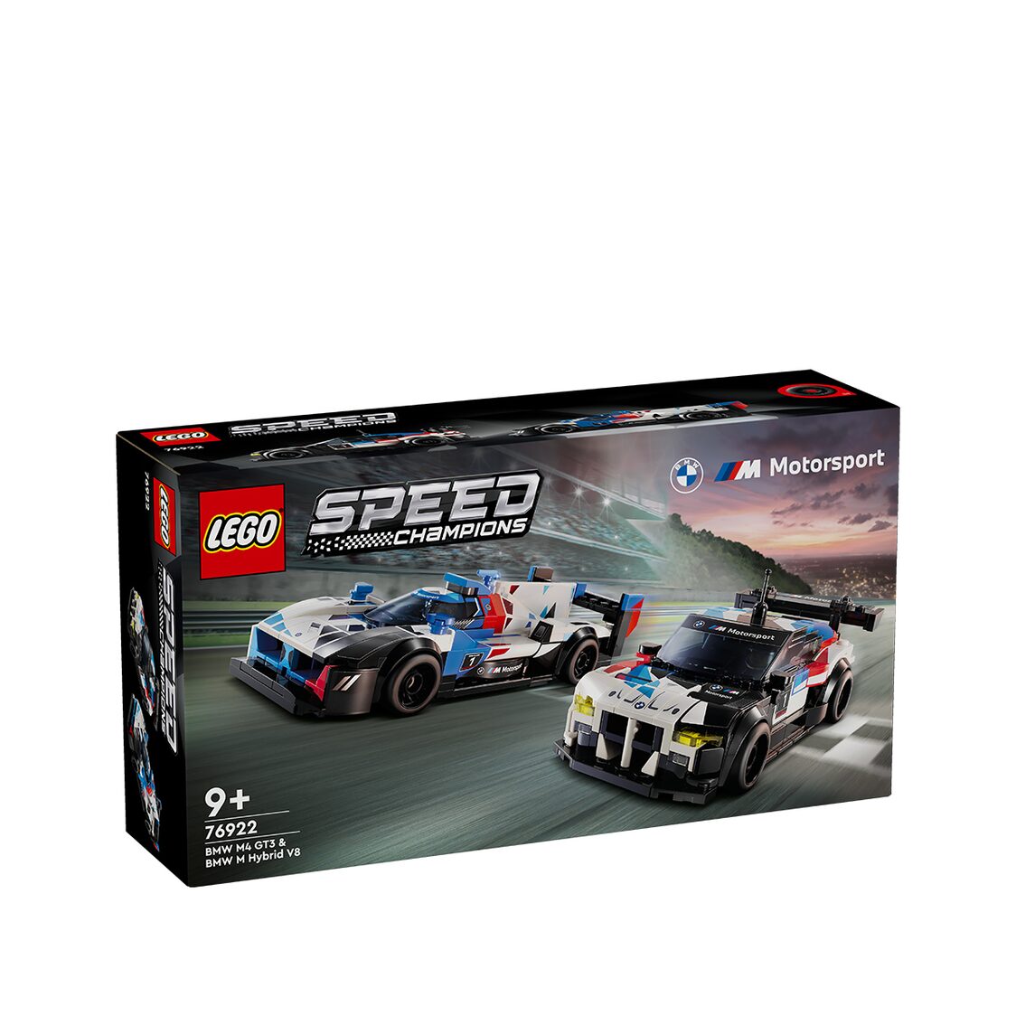 Lego Speed Champions BMW M4 GT3 & BMW M Hybrid V8 Race Cars 76922