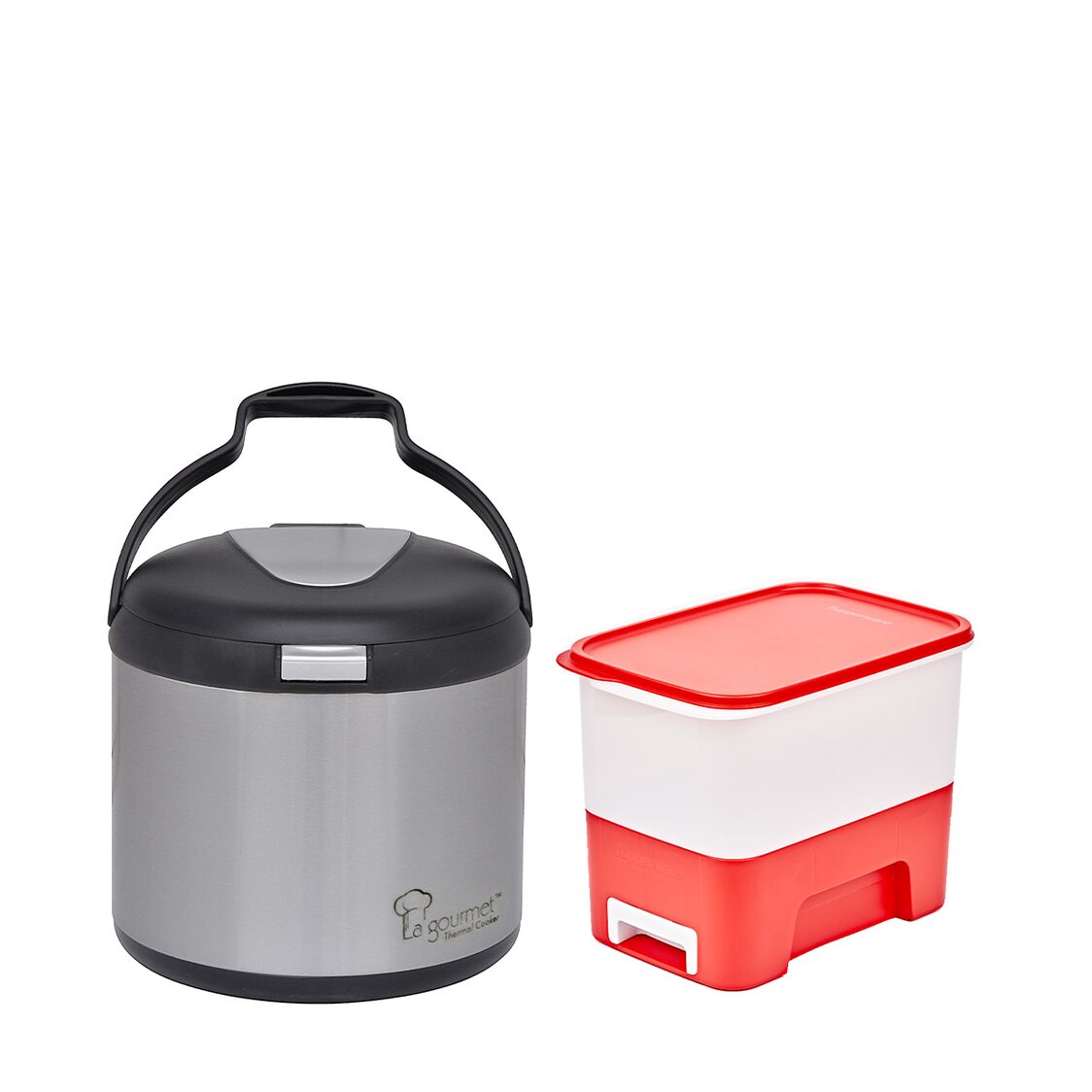 La Gourmet 7L Wonder Cooker (LGWC207869) with Free Tupperware 5KG Smart Rice Dispenser (TERT000377)