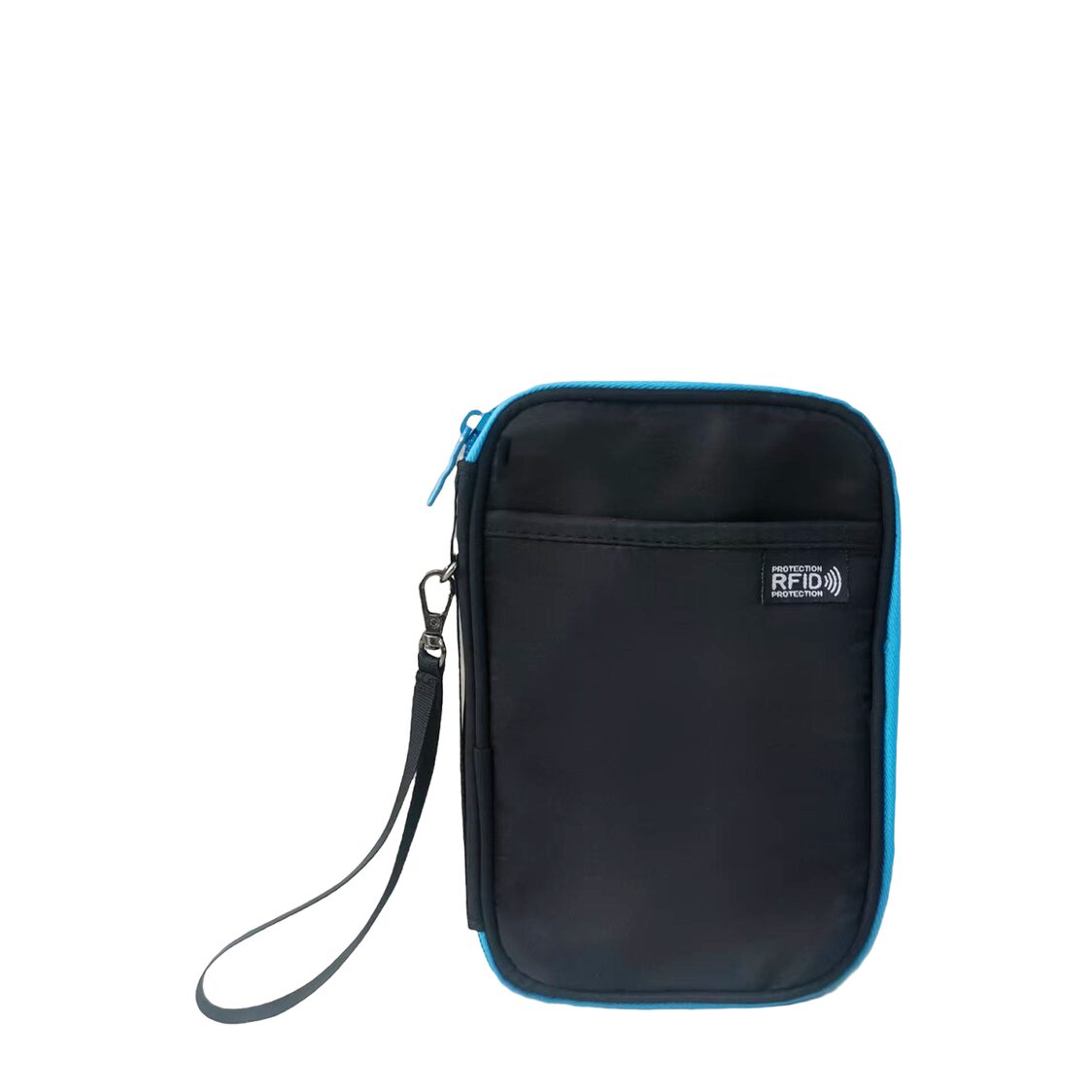 M Collection RFID Cardholder Black Blue