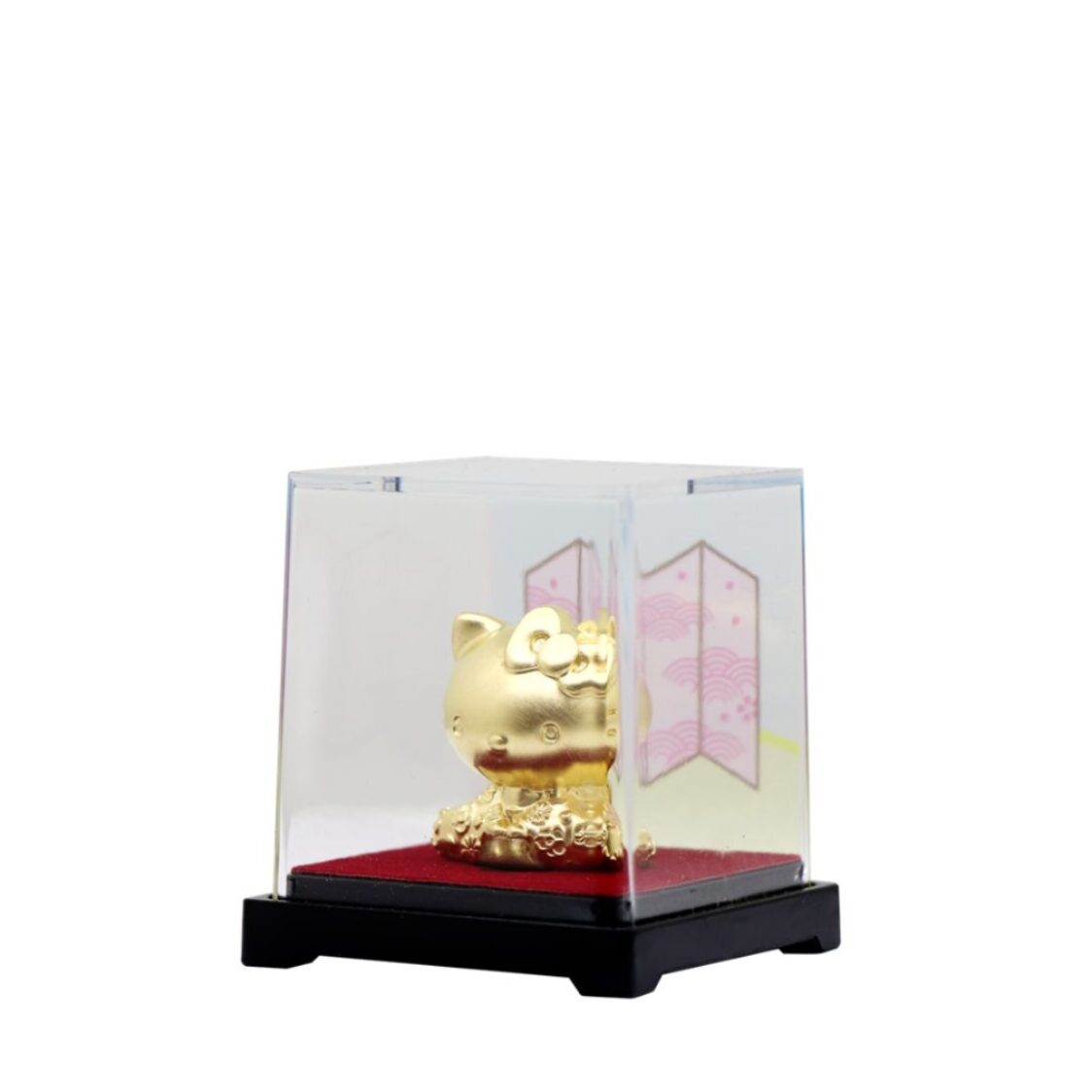 The Singapore Mint Sanrio Hello Kitty Showa Collection 24K Gold Foil Mini Figure