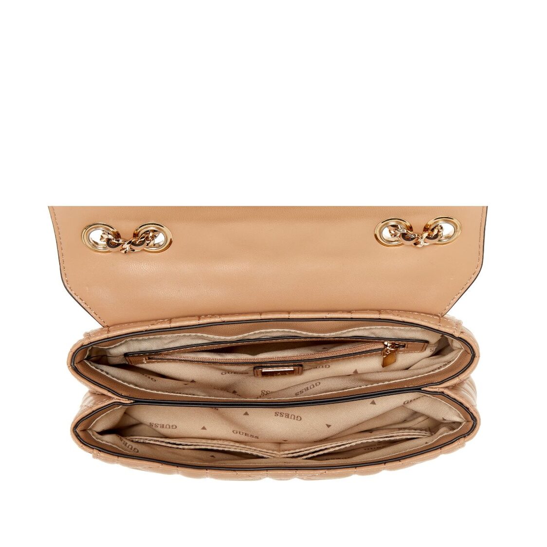 Guess Edita Convertible Crossbody Flap,Beige