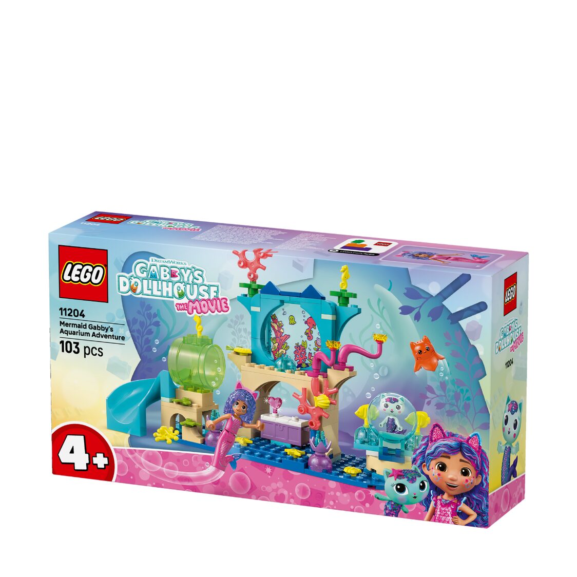 Lego Mermaid Gabby's Aquarium Adventure 11204