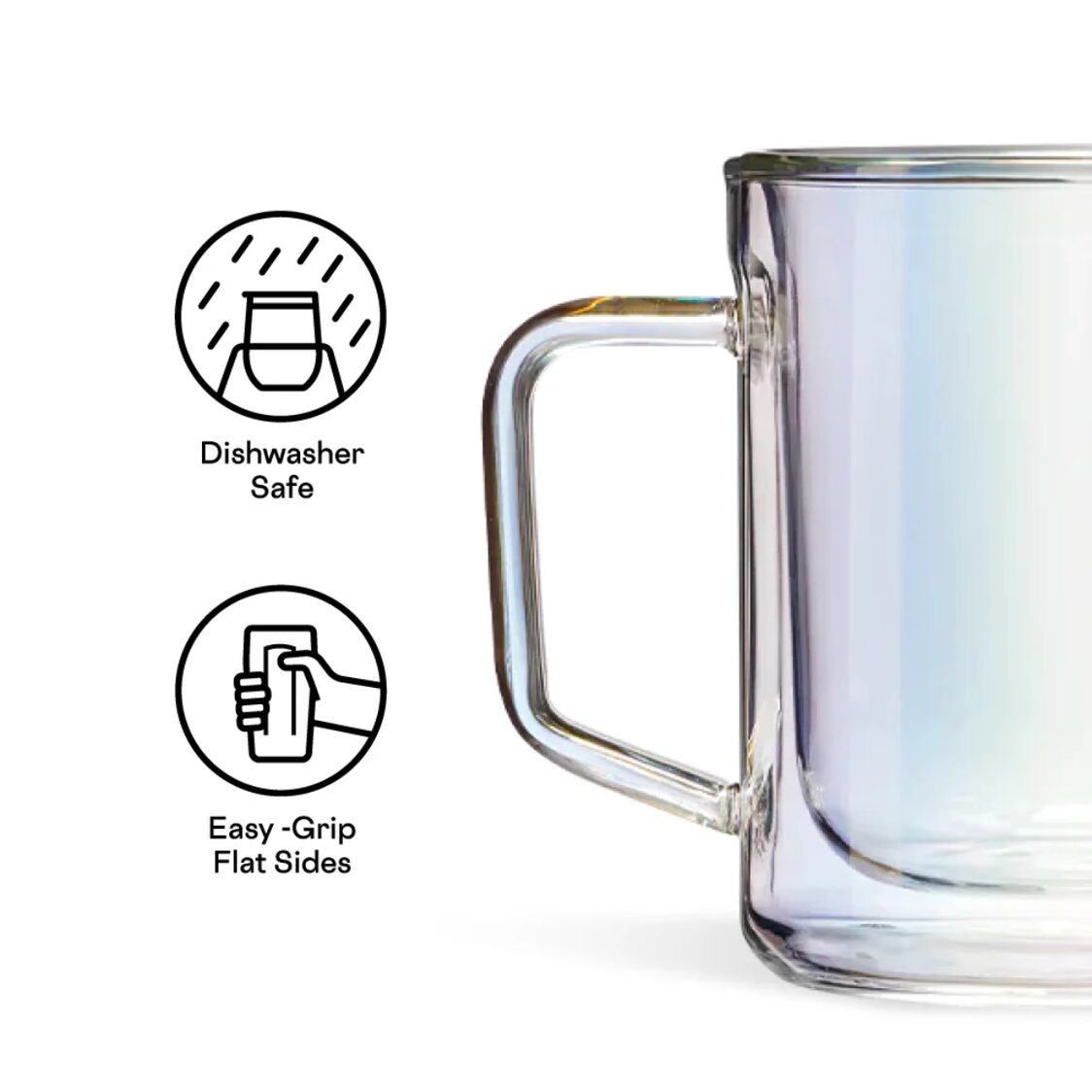 Corkcicle  Mug Glass 2pcs Set