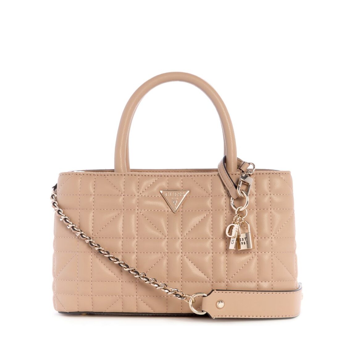 EDITA ELITE SATCHEL,BEIGE