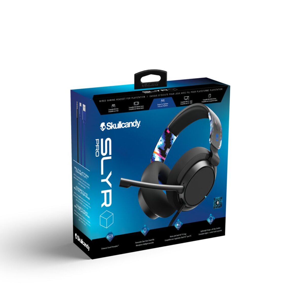 Skullcandy Slyr Pro Playstation Gaming Wired Over Ear Black Digi-hype