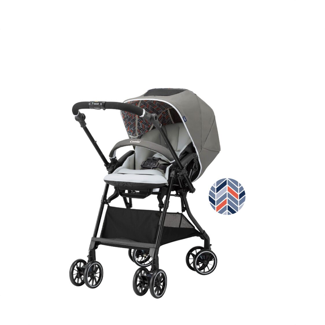 Combi Sugocal Compact Grey Stroller 5.1kg 1~36 Months 118087