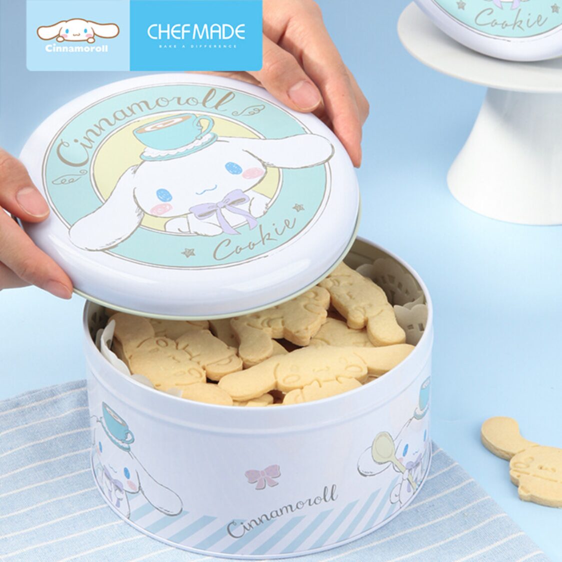 Chefmade Cookie Tin 16.9xH8.9cm Cinnamoroll (1898cm-CL5009)