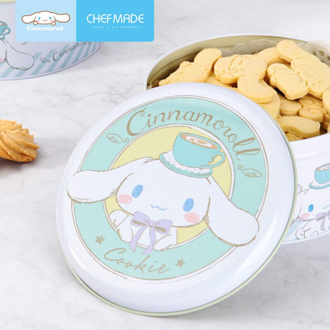 Chefmade Cookie Tin 16.9xH8.9cm Cinnamoroll (1898cm-CL5009)