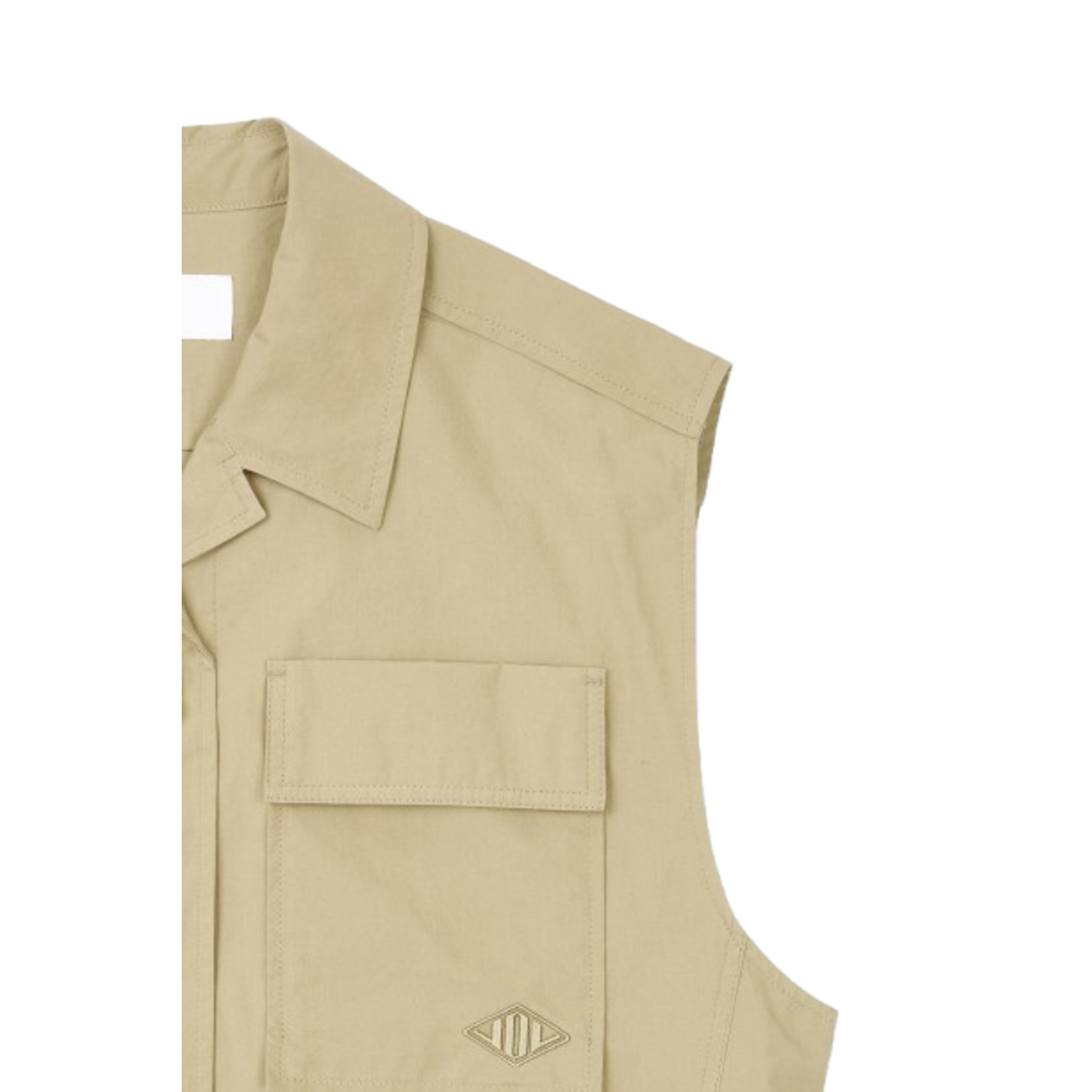 Voice Of Voices Cotton Logo Pocket Vest