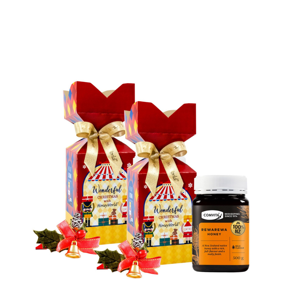 Comvita Rewarewa Manuka Honey 500g  - Christmas Edition