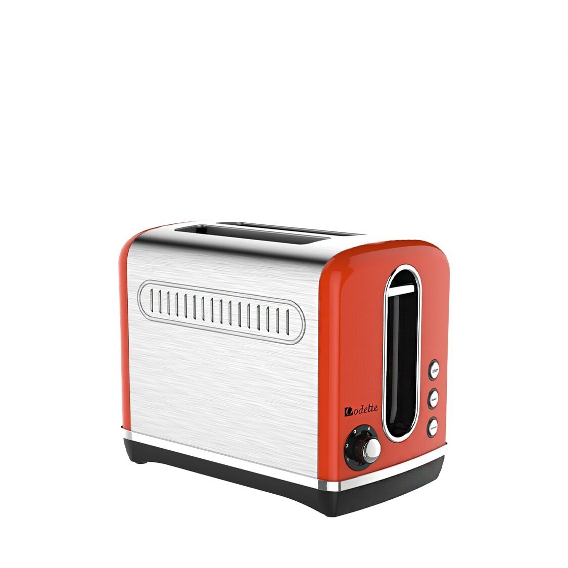 Odette 2 Slice Retro Design Toaster