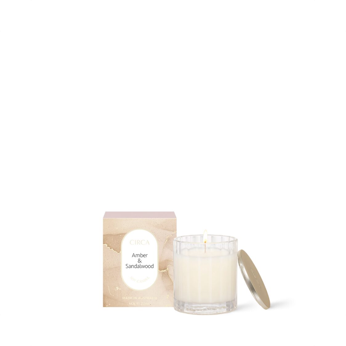 Circa Soy Candle - Amber & Sandalwood