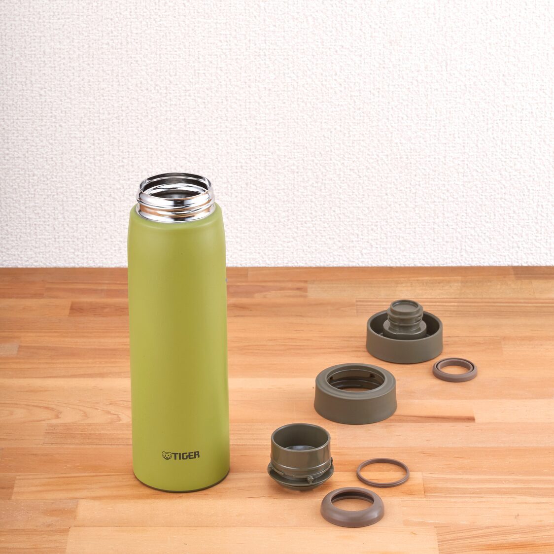 Tiger 350ml Anti-Bacteria Double S/Steel Thermal Mug - Fresh Green (MCY-K035 GF)