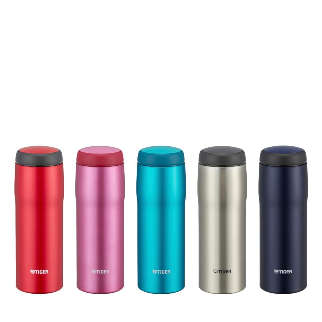 TIGER Double Stainless Steel Mug 480ml - Matte Red (MJA-B048 RM) (Purchase With Purchase)