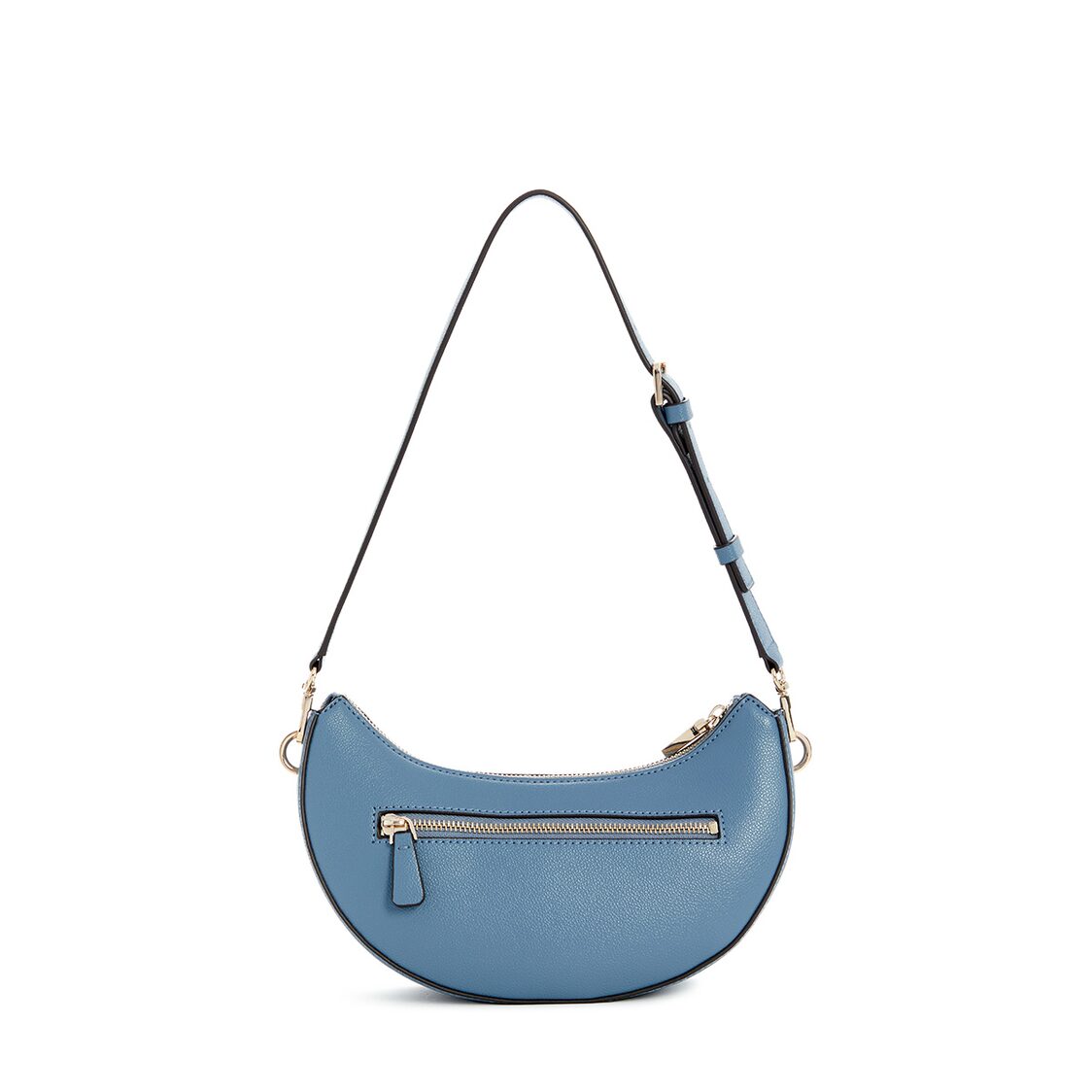 Guess Nastra Top Zip Shoulder Bag, Slate