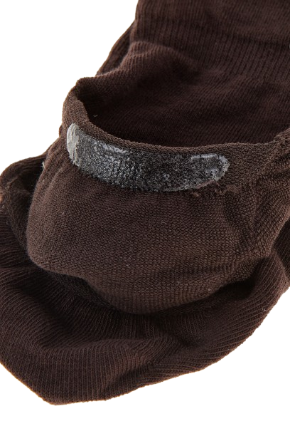 Man On The Boon Loafer Socks Grey