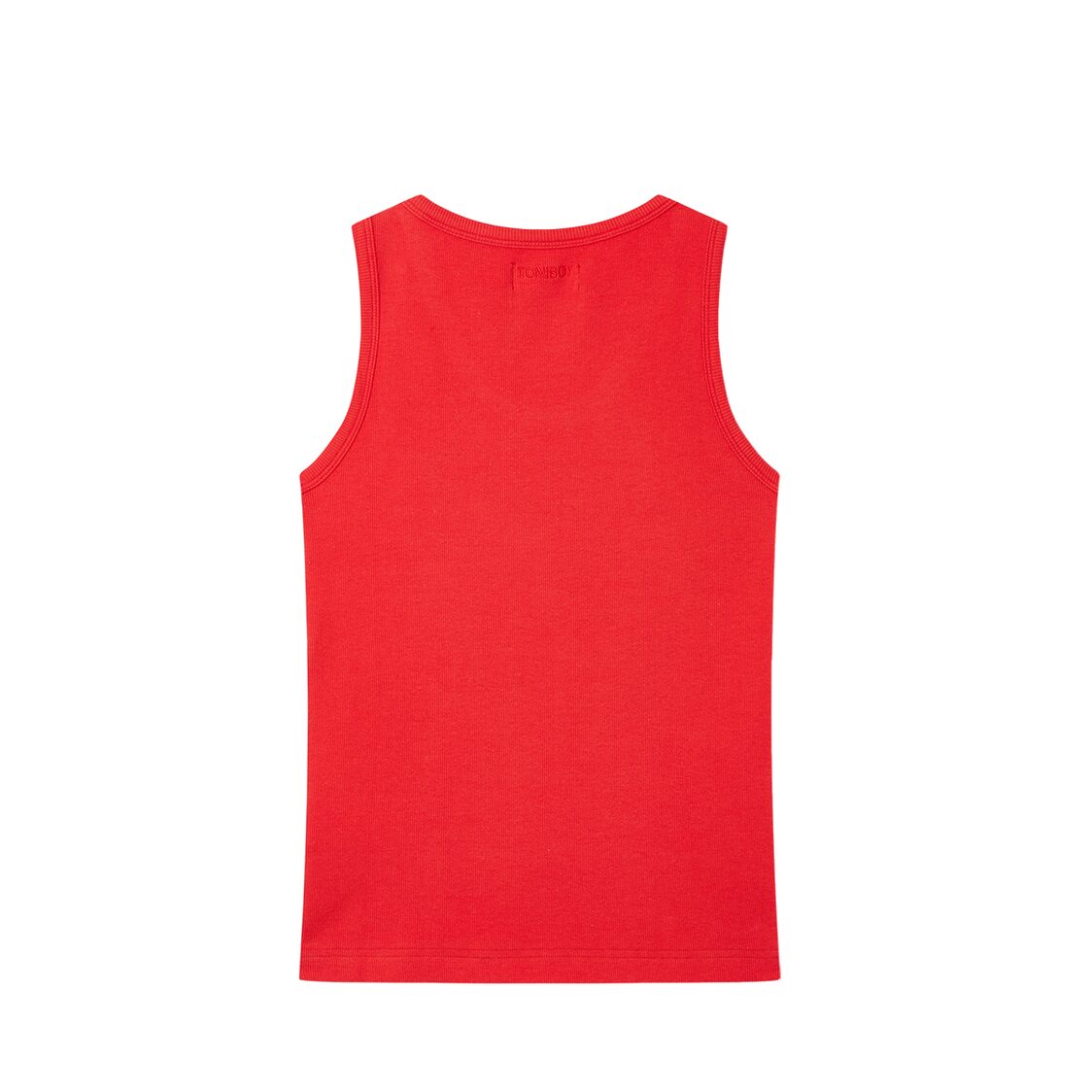 Studio Tomboy U-Neck Logo Embroidery Sleeveless