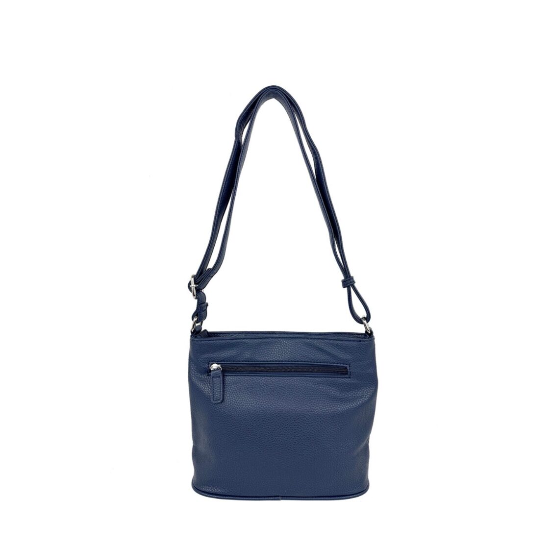 Mel&Co Lychee Embossed Multiple Pockets Sling Bag