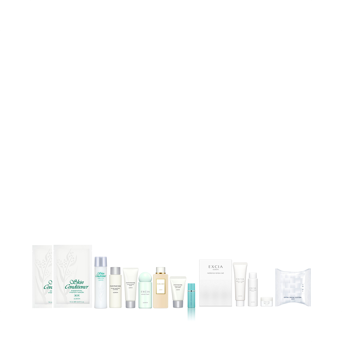 Receive 13-pc gift (worth $328) with nett spend $490 on Albion (Gift with Purchase)