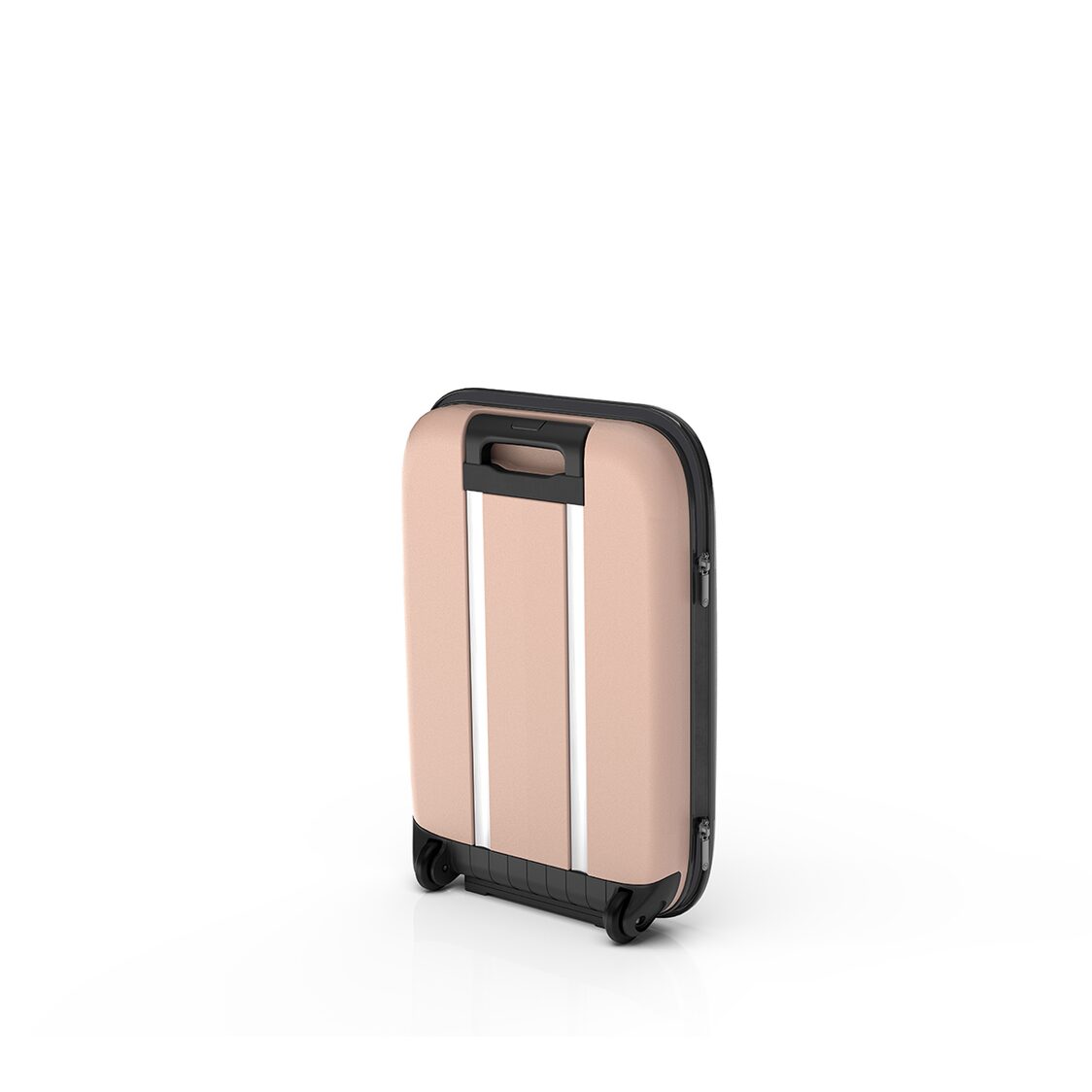 Rollink VEGA II Flex 21" Collapsible Carryon Suitcase - Rose Smoke