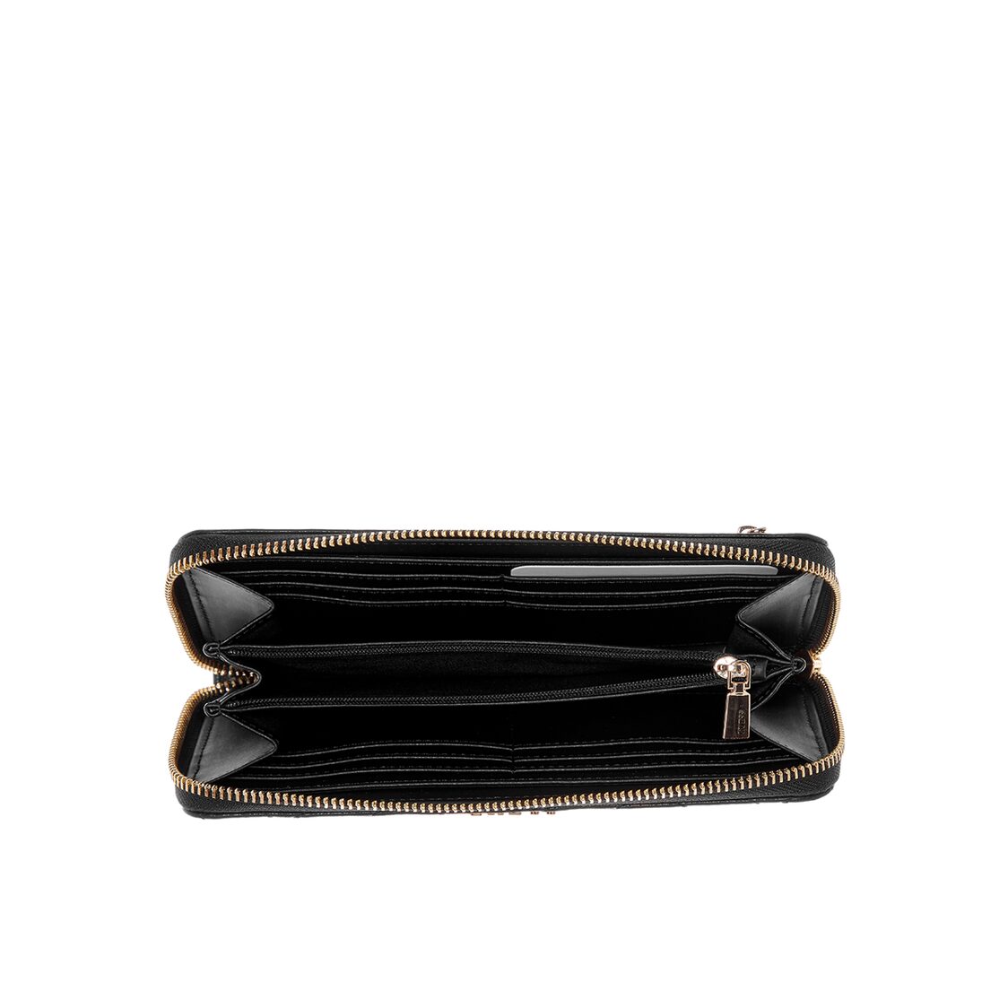 TALENT SLG LARGE ZIP AROUND,BLACK