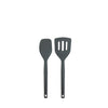 Tovolo Elements All Silicone Spatula/Slotted Turner (Set of 2)