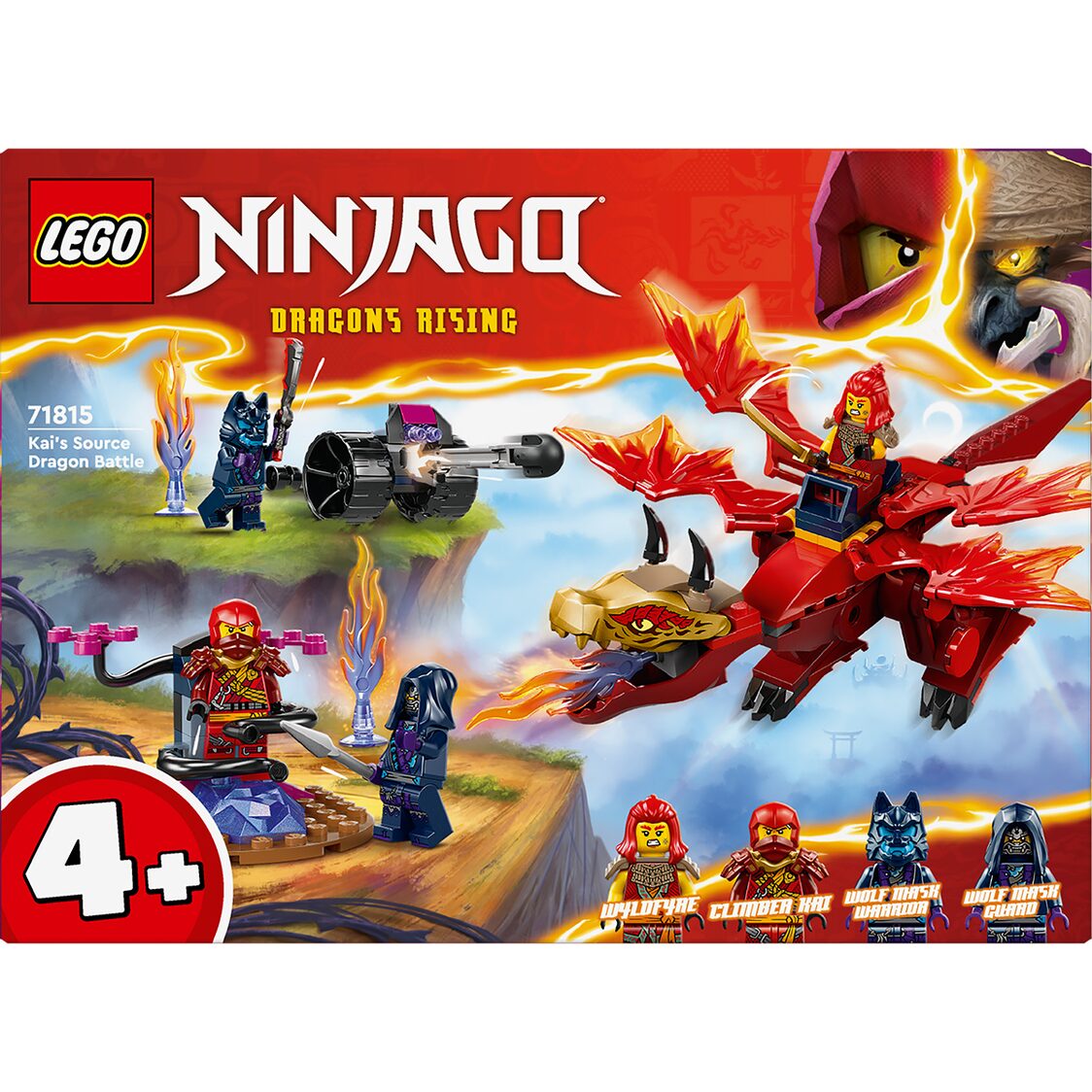 Lego Ninjago Lego Kai's Source Dragon Battle 71815