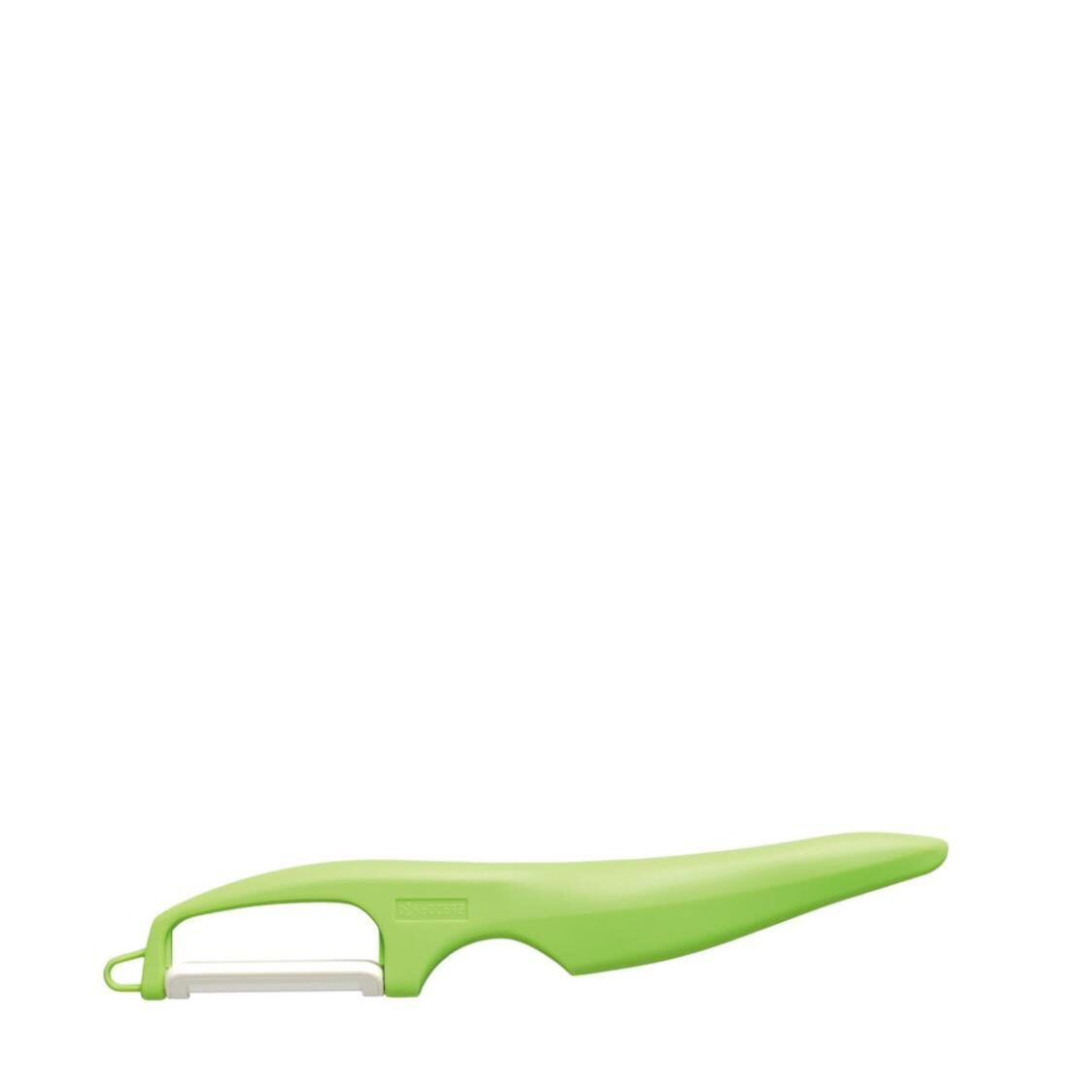 Kyocera Double-Edged Ceramic Blade Peeler – Green (CP-11 GR)