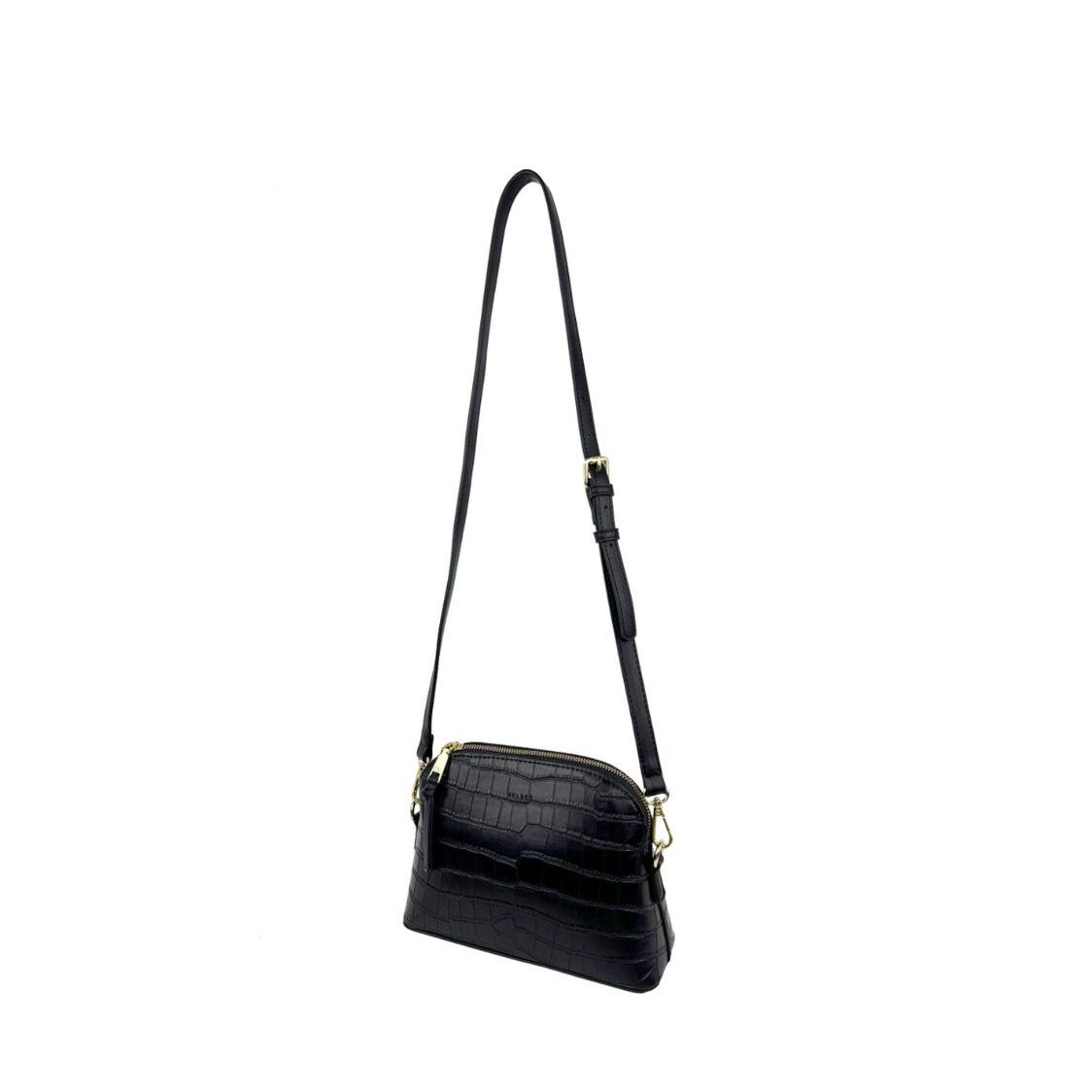 Mel&Co Croco Dome Sling Bag